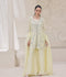 Ruby's Couture Noor-e-Zar Sheesha Silk Embellished Stitched 3-Piece Suit-Shahi