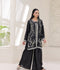 Ruby's Couture Noor-e-Zar Sheesha Silk Embellished Stitched 3-Piece Suit-Nagma