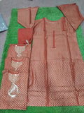 Orange-Bin Shaukat Lawn Brosha Printed Stitched 2-Piece Suit