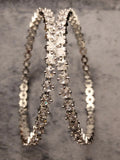 H&A Jewellery One Carat Silver Plated Bangles