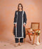 Zeephire Linen Embroidered Stitched 3-Piece Suit-Fiza