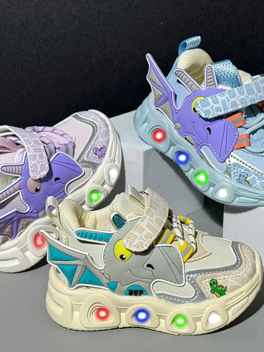 Blue White and Pink-Mum n Bub Joggers-Jog Dino Light