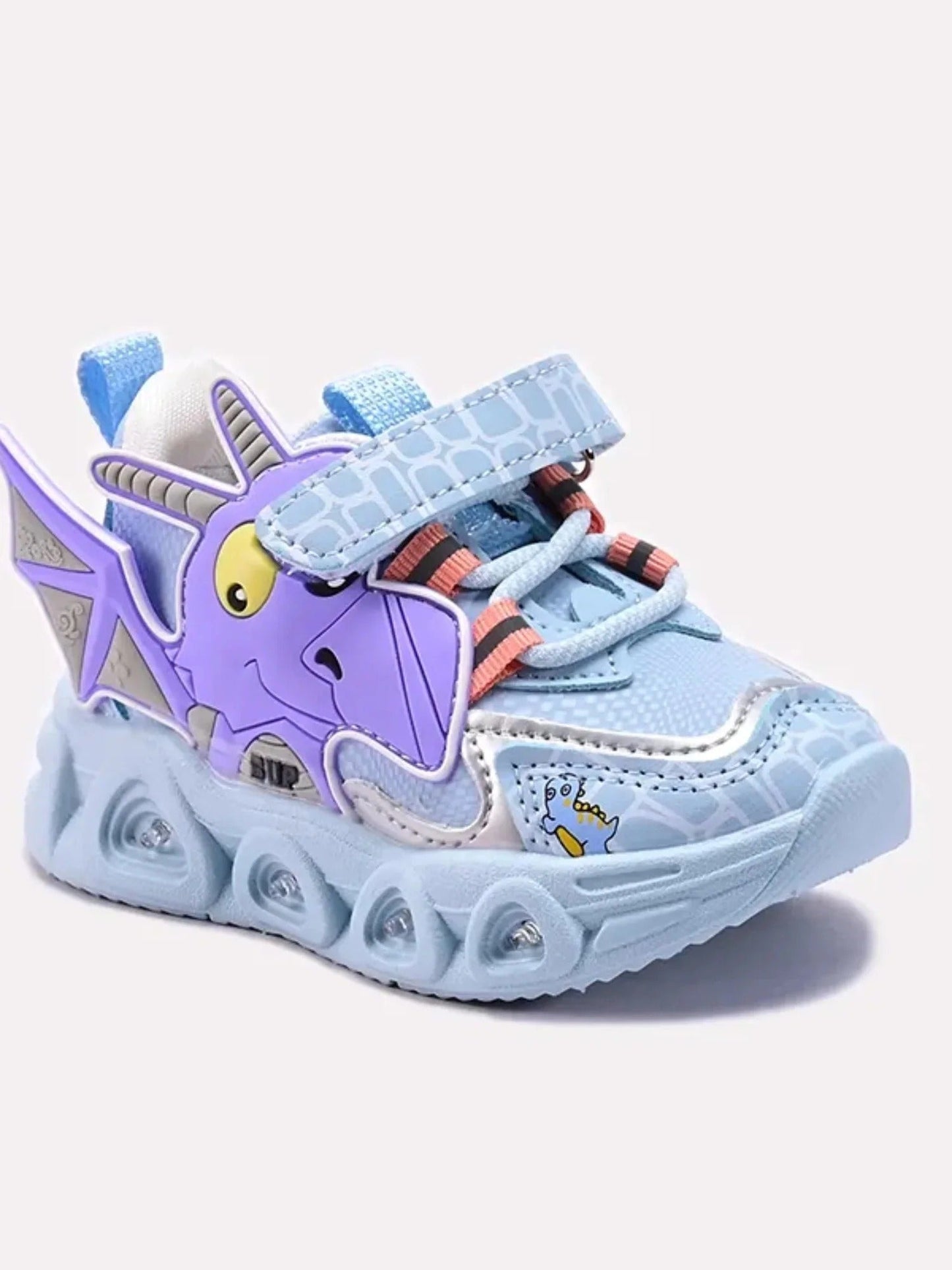 Blue White and Pink-Mum n Bub Joggers-Jog Dino Light