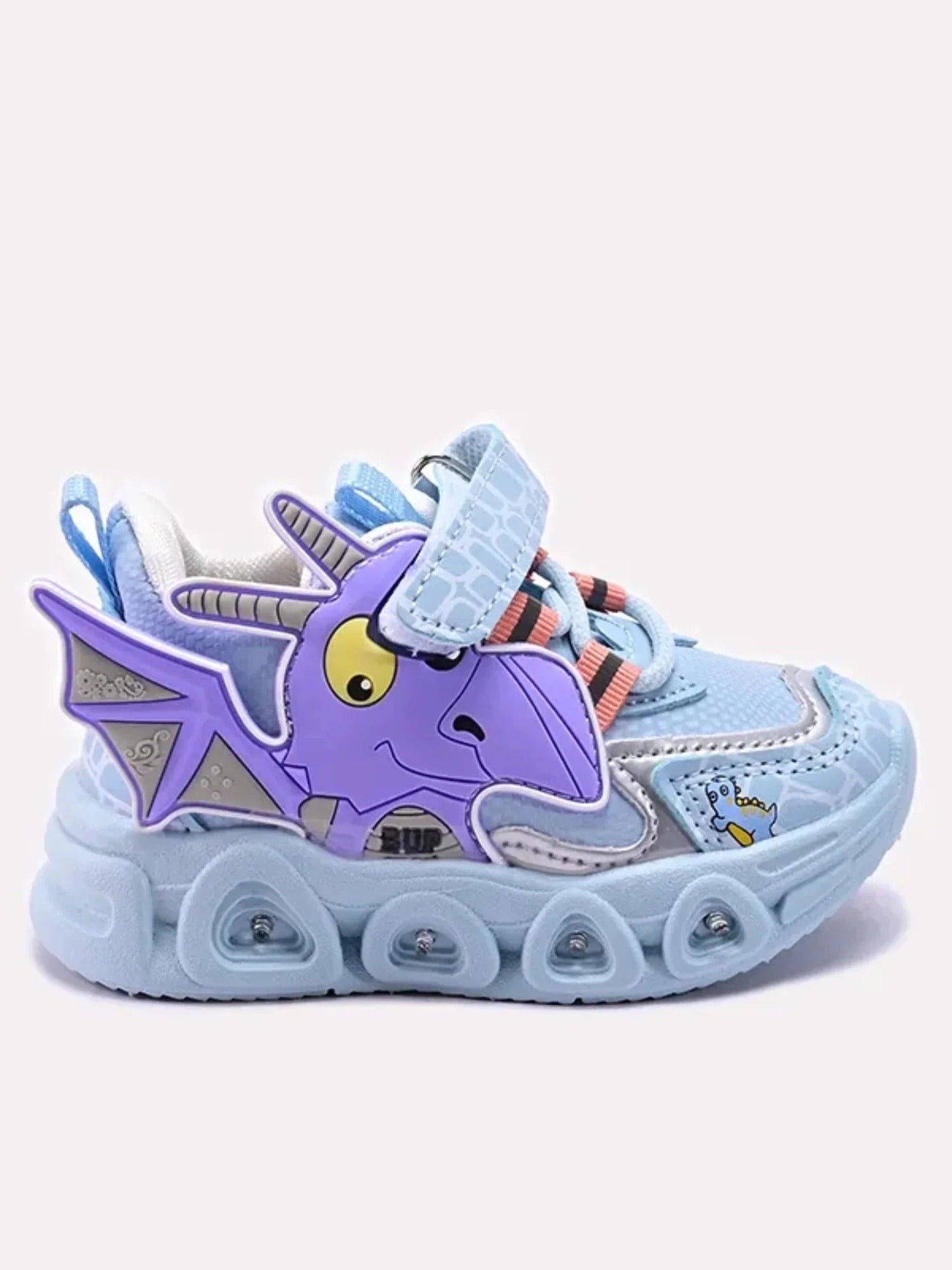 Blue White and Pink-Mum n Bub Joggers-Jog Dino Light
