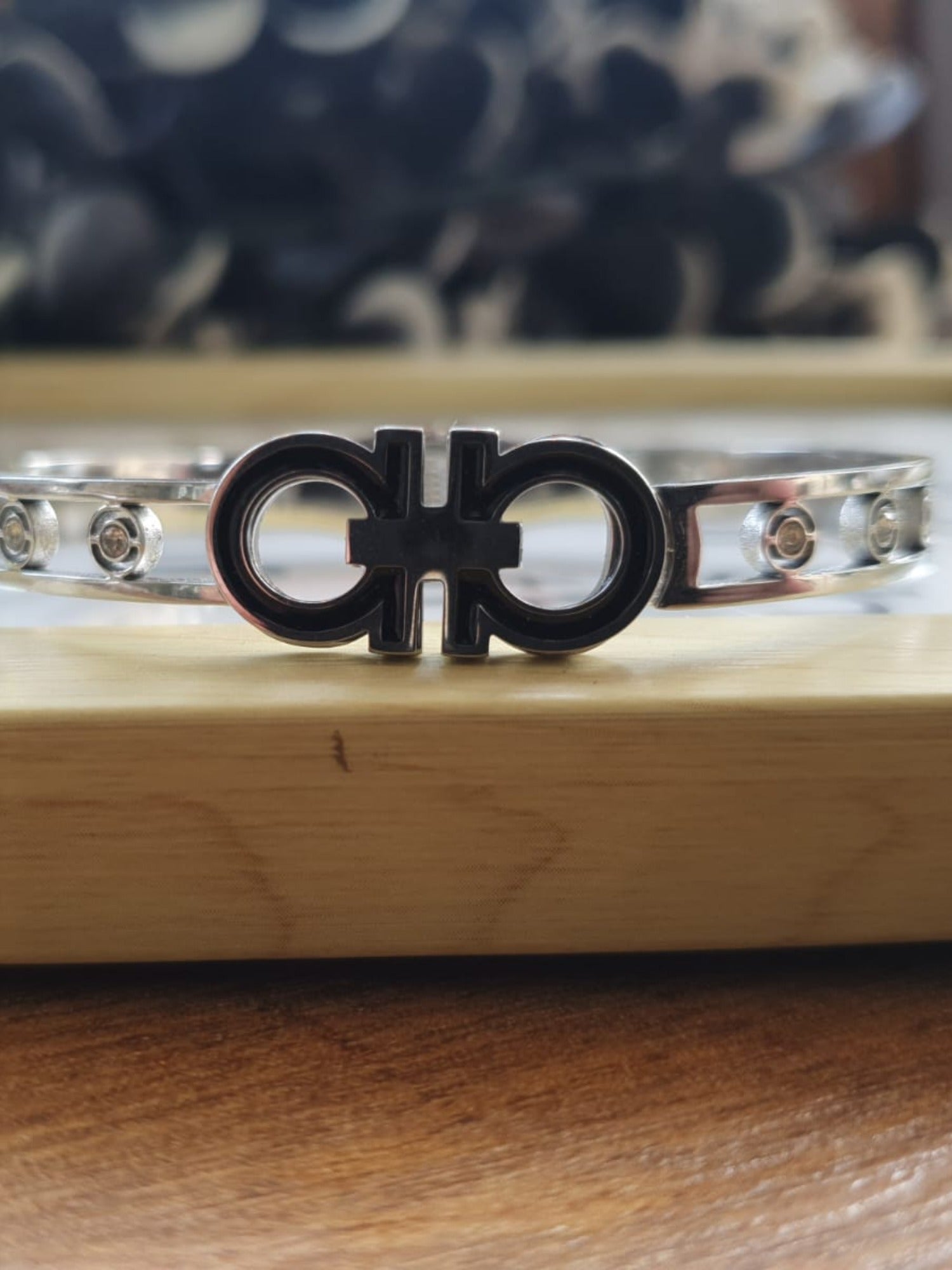 Silver Rameen's Collection Bangle
