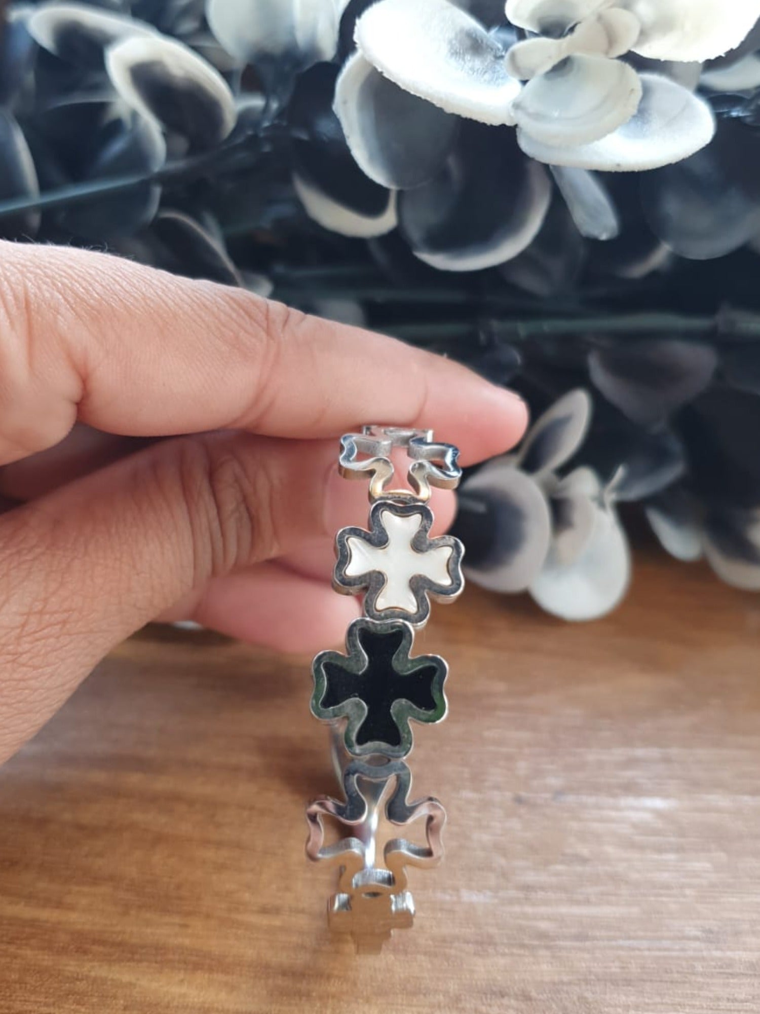 Silver Rameen's Collection Bangle