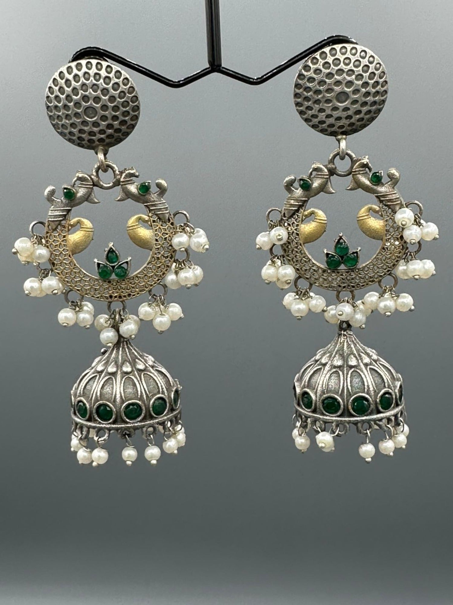 H&A Jewellery Oxidized Earrings