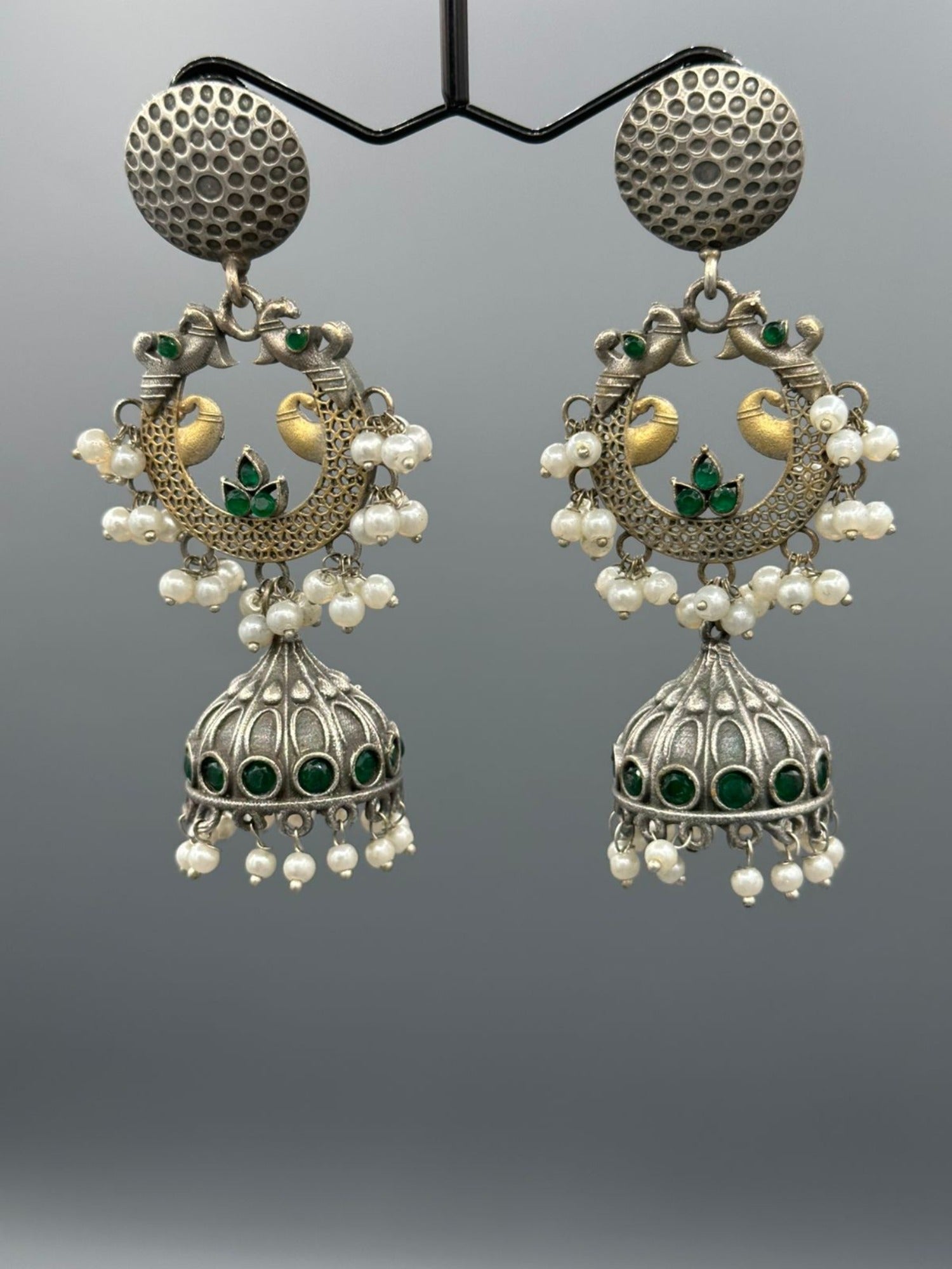 H&A Jewellery Oxidized Earrings