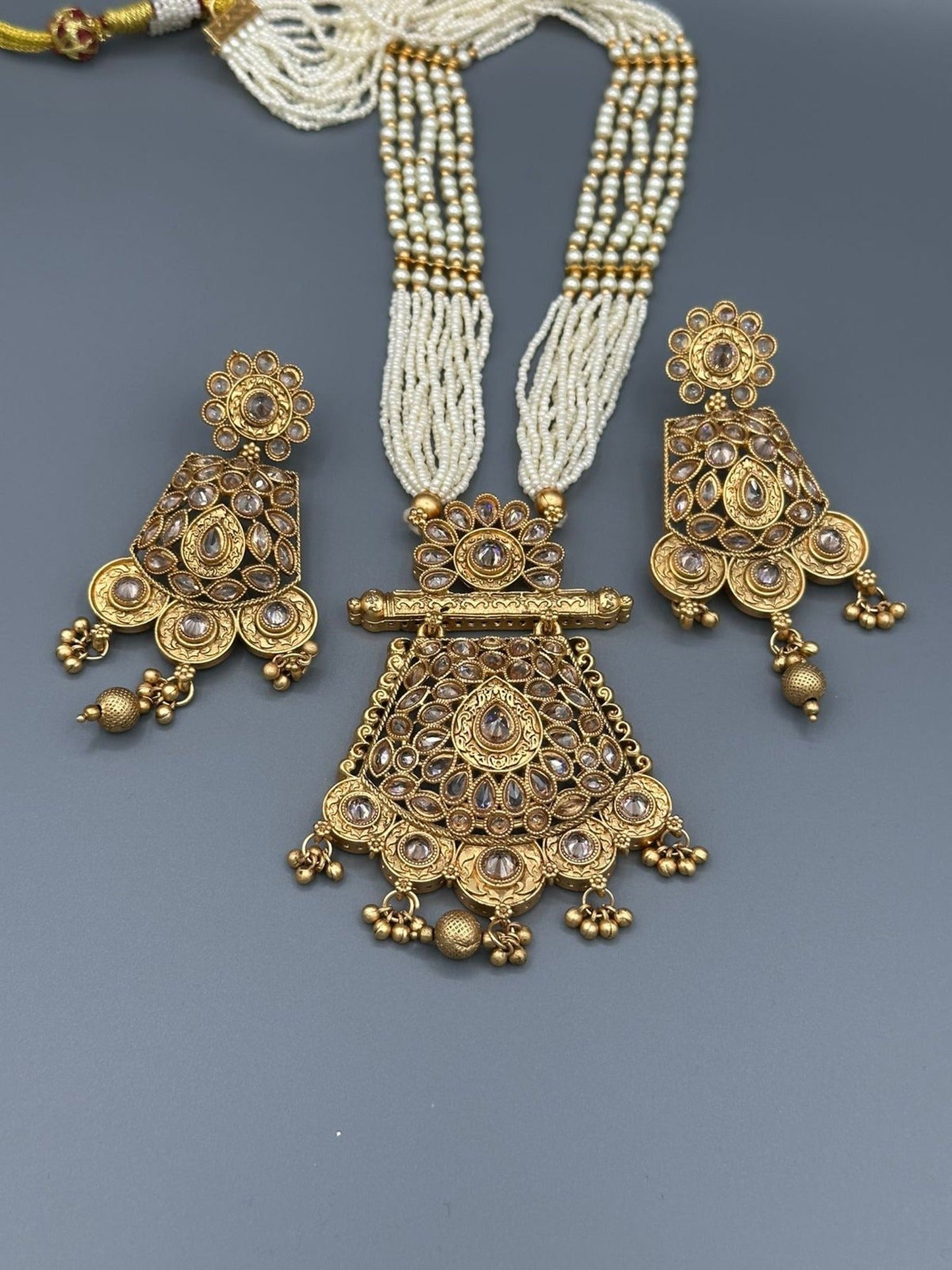 Golden-H&A Jewellery Indian Rajwari Mala