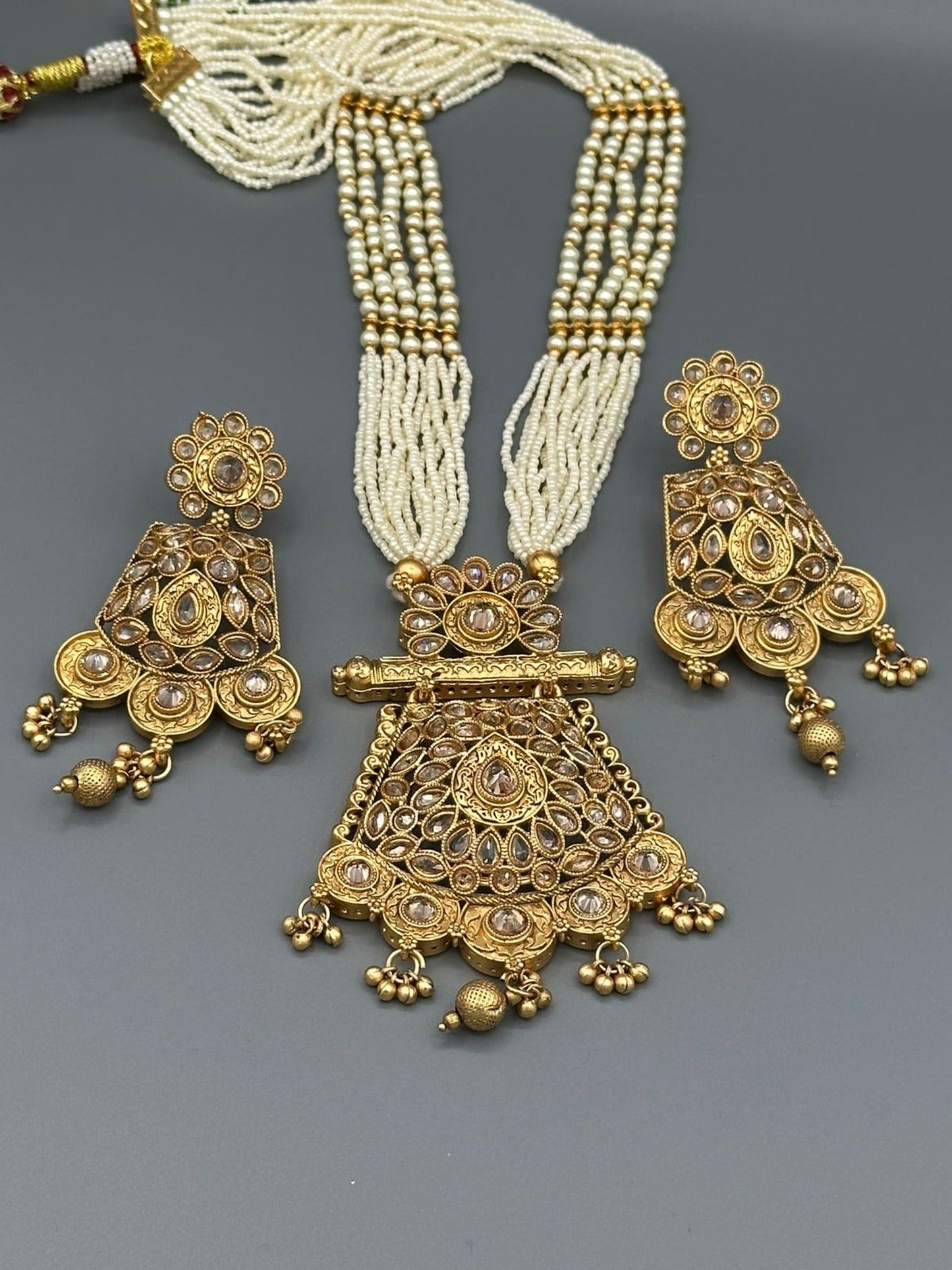 Golden-H&A Jewellery Indian Rajwari Mala