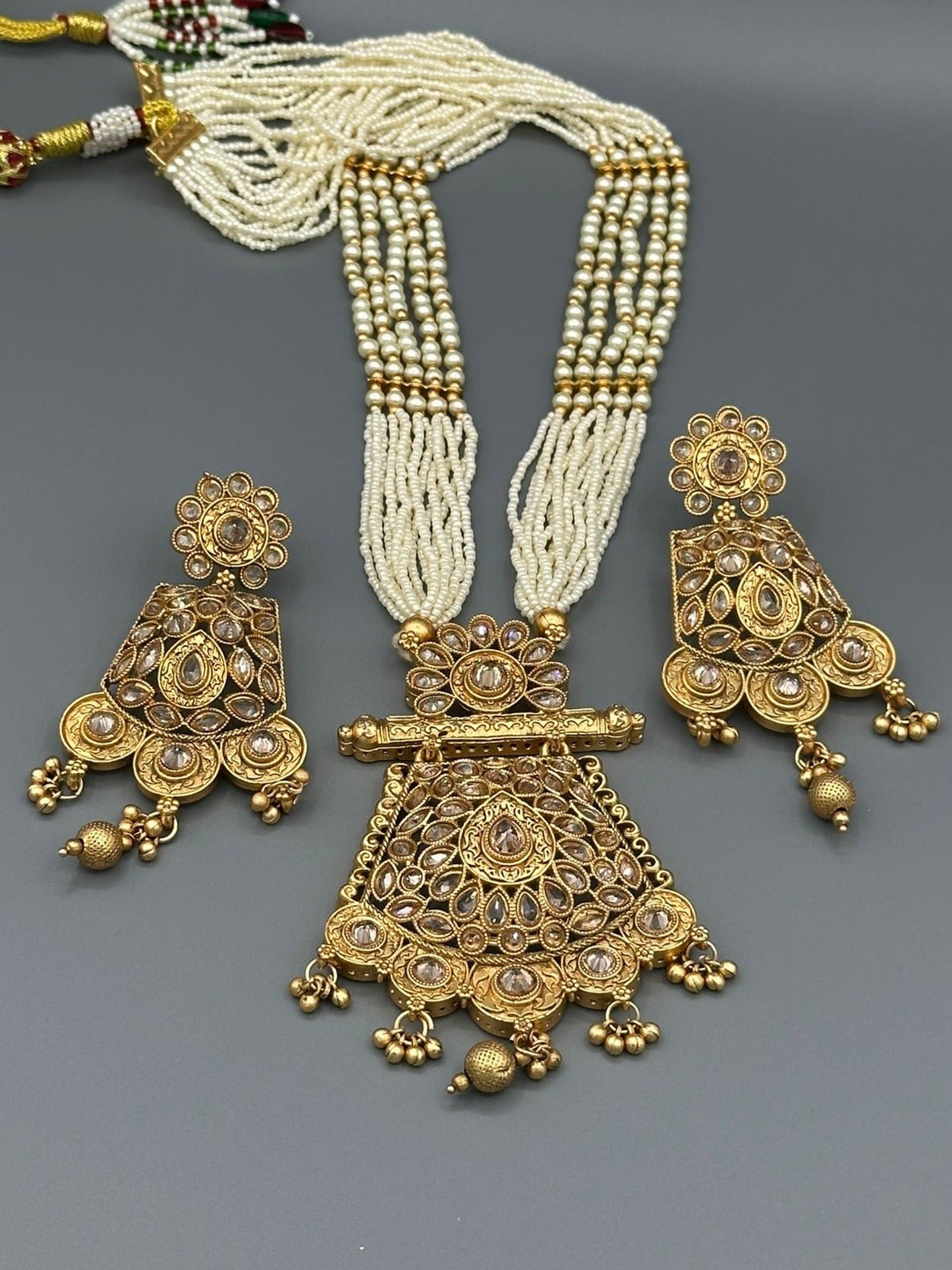 Golden-H&A Jewellery Indian Rajwari Mala