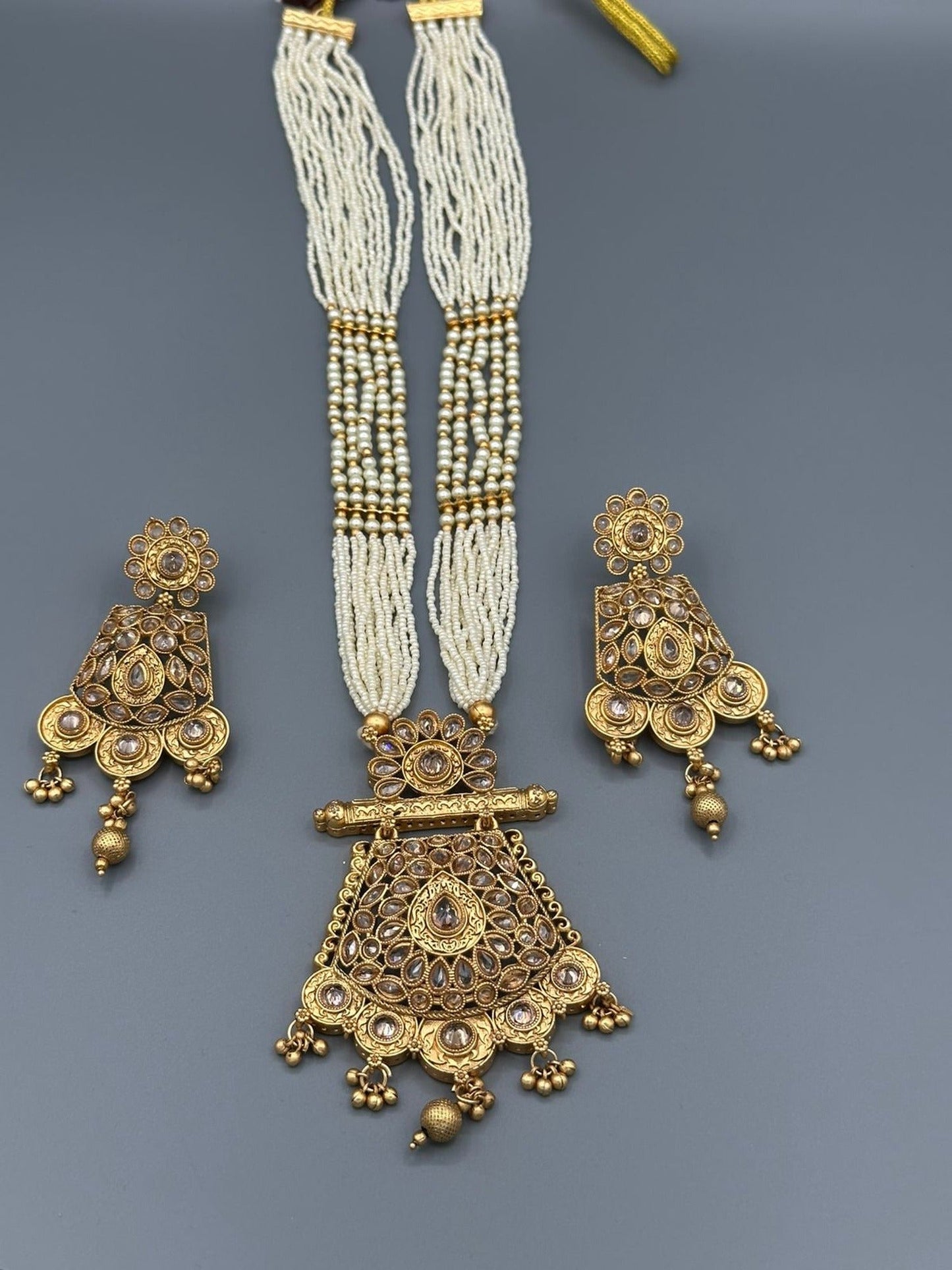 Golden-H&A Jewellery Indian Rajwari Mala
