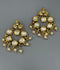 H&A Jewellery Indian Kundan Chand Baliyan