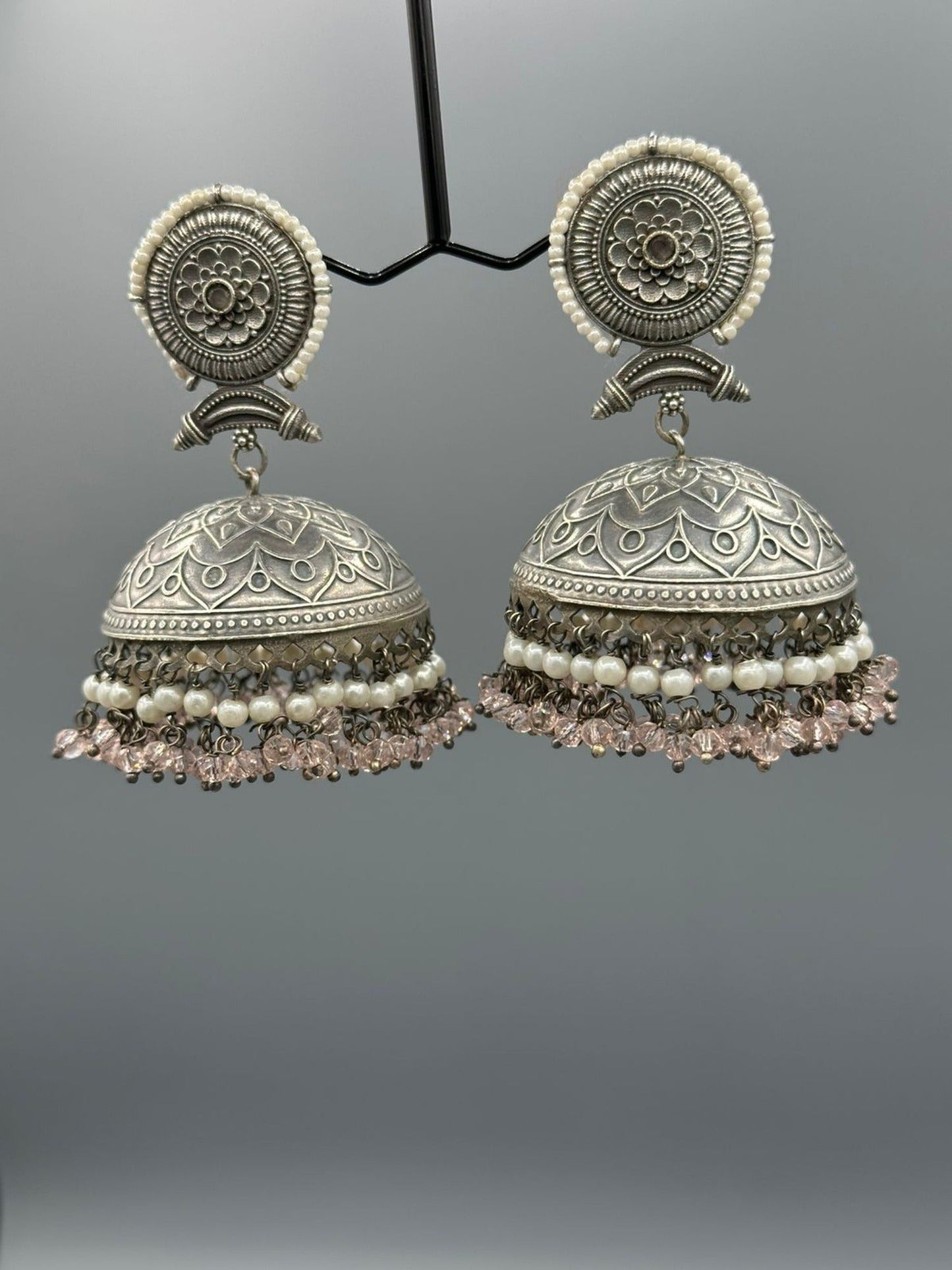 Champagne-H&A Jewellery Oxidized Earrings