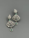 Silver and Blue-H&A Jewellery Earrings