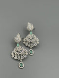 Silver and Blue-H&A Jewellery Earrings