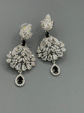 Silver and Blue-H&A Jewellery Earrings