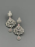 Silver and Blue-H&A Jewellery Earrings