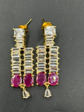 Silver gold and pink-H&A Jewellery Earrings