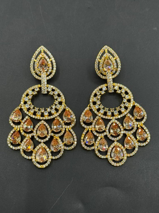 Golden-H&A Jewellery Earrings