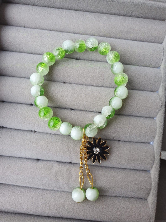 Green Rameen's Collection Beaded Bracelet