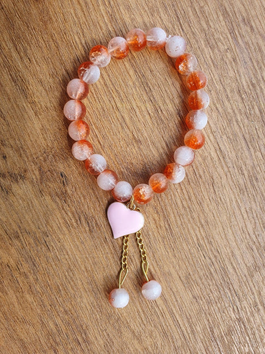 Orange Rameen's Collection Beaded Bracelet