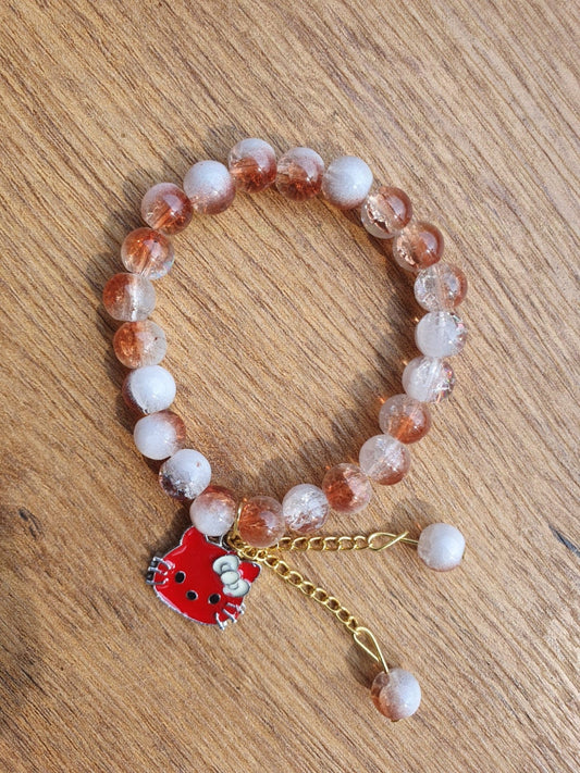 Brown Rameen's Collection Beaded Bracelet