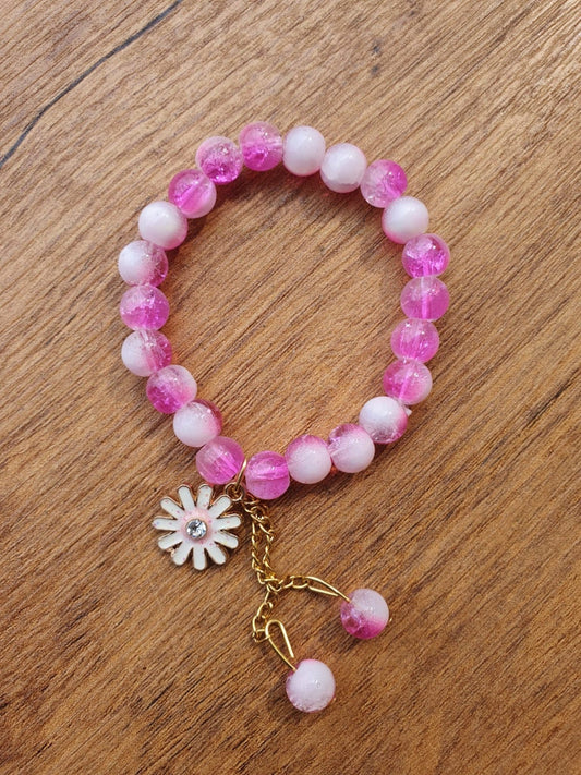 Pink Rameen's Collection Beaded Bracelet
