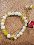 Yellow Rameen's Collection Beaded Bracelet