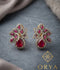 Orya Jewellery Stud Earrings-Ruby