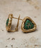 Orya Jewellery Stud Earrings-Green