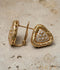 Orya Jewellery Stud Earrings-White