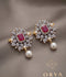 Orya Jewellery Earrings-Ruby Pink-E58