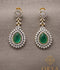 Orya Jewellery Earrings-Jade Green-E56