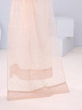 Pink Manahil Arts Khaddi Net Embellished Stitched 3-Piece Suit-Ornate Grace
