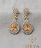 Orya Jewellery Earrings-Champagne E55