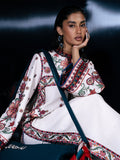 White-Jugnu By Hussain Rehar Pret SS26 Edit IV Cotton Embroidered Stitched 3-Piece Suit-Ariki