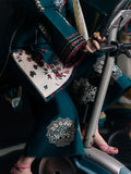Green-Jugnu By Hussain Rehar Pret SS26 Edit IV Cotton Embroidered Stitched 3-Piece Suit-Fumi