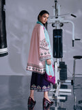 Pink and Blue-Jugnu By Hussain Rehar Pret SS26 Edit IV Cotton Embroidered Stitched 3-Piece Suit-Kyra