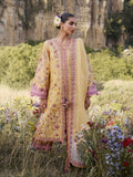 Yellow-Hussain Rehar Jinan'26 Lawn Embroidered Unstitched 3-Piece Suit-Sonal