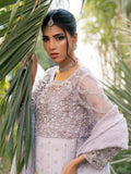 Lilac Manahil Arts Sheesha Net Embellished Stitched 4-Piece Suit-K-240