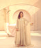 Manahil Arts Chiffon Embroidered Maxi-106-Beige