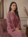 Pink-Pyara Jora Lawn Embroidered Stitched 2-Piece Suit-Flora