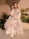 Lilac-Manahil Arts Organza Embellished Stitched 3-Piece Suit-K-183-Lilac