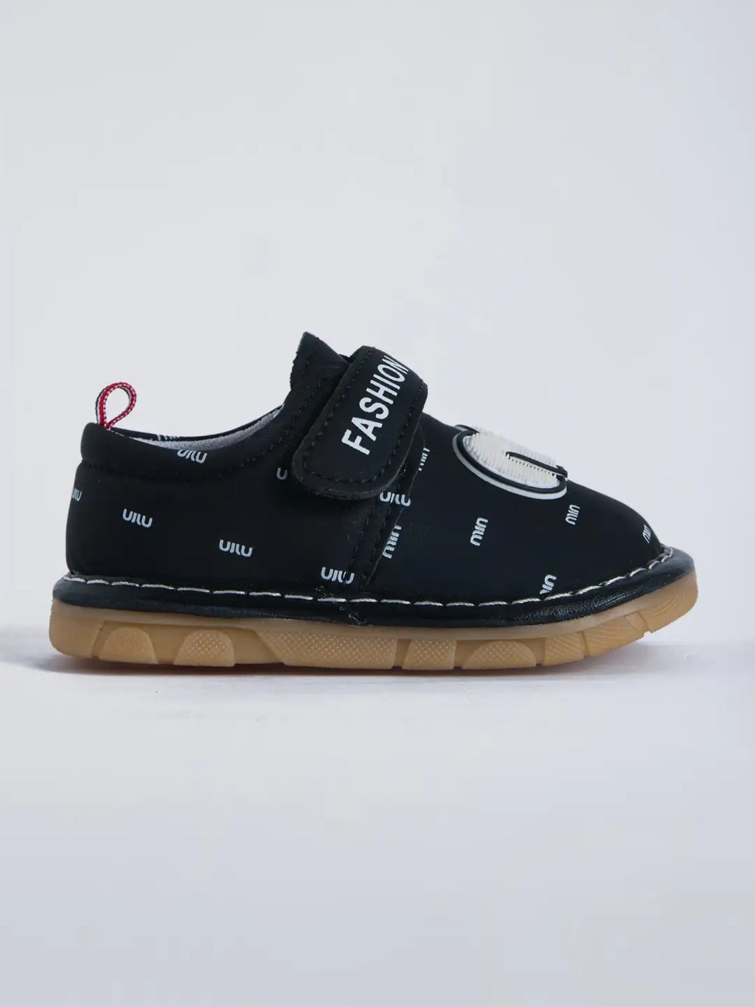 Black and Beige-Mum n Bub Baby Whistle Shoes-Chuchu-Min-Min