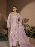 Manahil Arts Crepe Embellished Stitched 4-Piece Suit-Style Code:198-Lilac