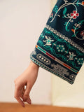 Blue-Ayat Closet Lawn Embroidered Stitched 3-Piece Suit-Dur-e-Fishan