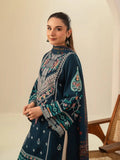 Blue-Ayat Closet Lawn Embroidered Stitched 3-Piece Suit-Dur-e-Fishan