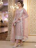 Pink-Duas Boutique Net Embellished Unstitched 2-Piece Suit
