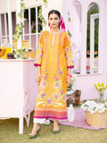 Yellow -Fatima Hussain Lawn Pret Printed Stitched 3-Piece Suit
